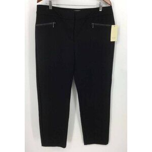 Sejour Pants 14W Black Trouser Dress Pant New